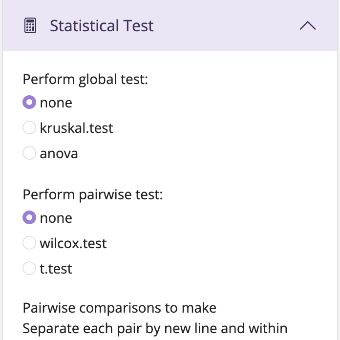 Statistical Analysis